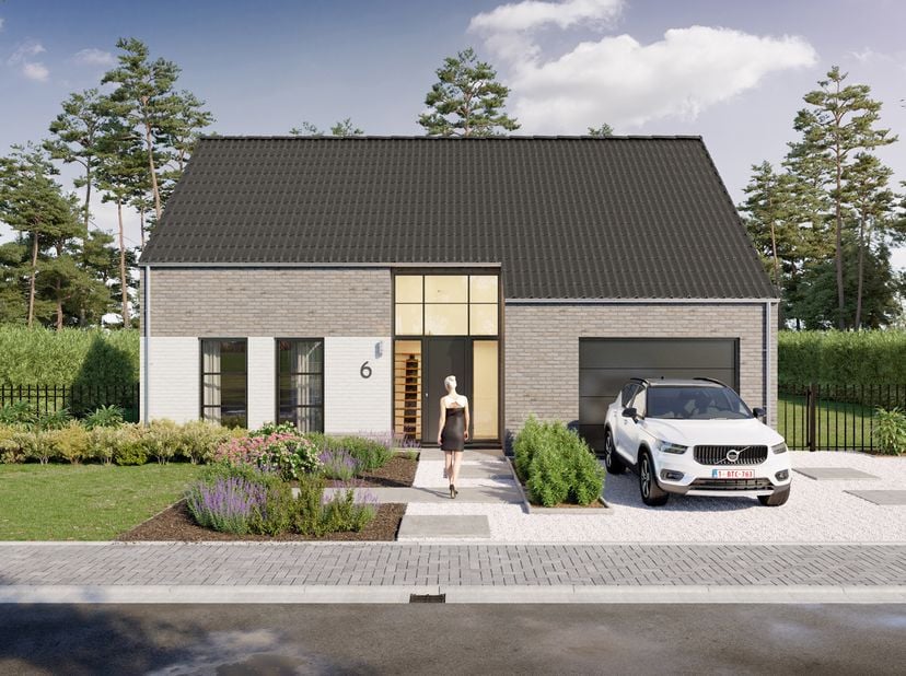 VILLA  4 FAÇADES PEB A+  HAUTE PERFORMANCE ÉNERGÉTIQUE &amp;amp; QUALITÉ TRADITIONNELLE<br />
Découvrez ce projet de villa 4 façades à l’architecture soig