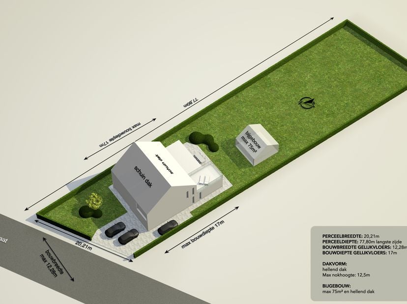 Terrain à vendre à Noordstraat 34,
                    2470 Retie