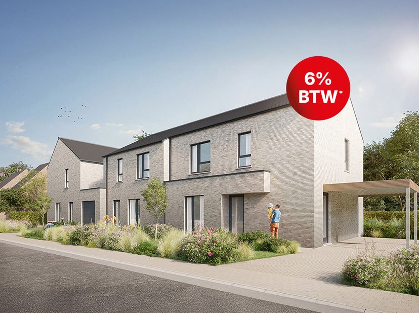 Gesloten woning – Comfortabele leefruimte met open keuken – Handige berging – 2 slaapkamers en een 3e kinderkamer/bureau – Extra zolderruimte – Badkam