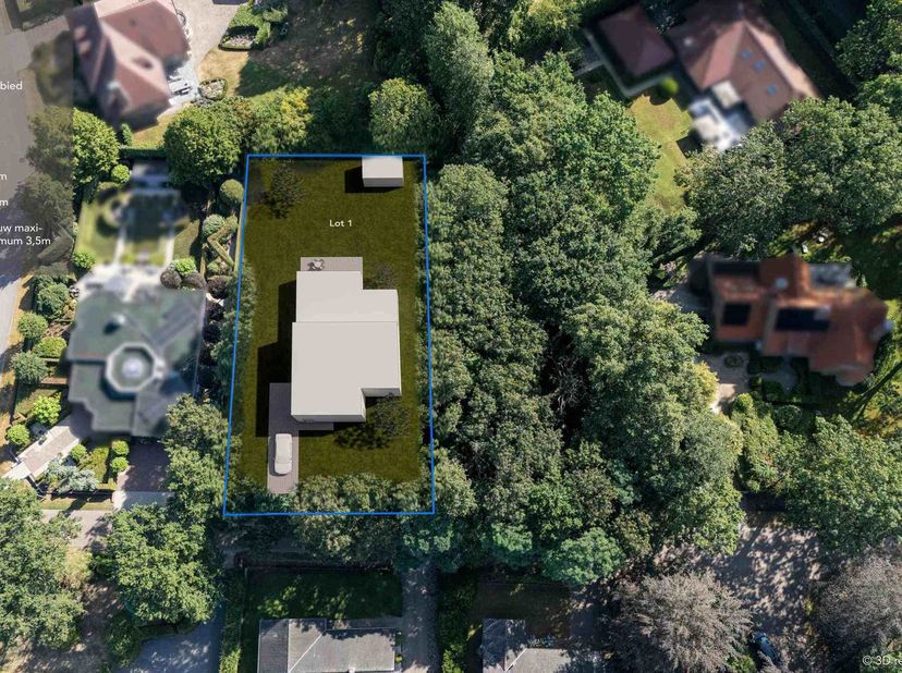 Schitterend villaperceel van 1.250 m² voor de oprichting van een villa/ eengezinswoning. Deze villagrond ligt in een bosrijk en residentieel villapark