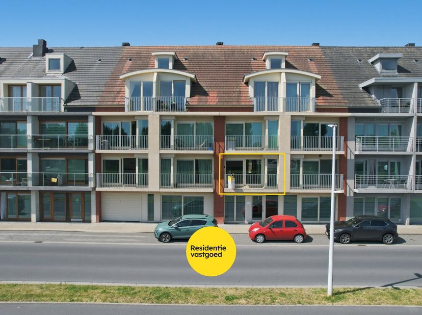 Instapklaar 2 slaapkamerappartement (57m²) met zicht op de vaart in Nieuwpoort-Stad.<br />
Prachtig verzorgd tweeslaapkamerappartement (2014) op een r