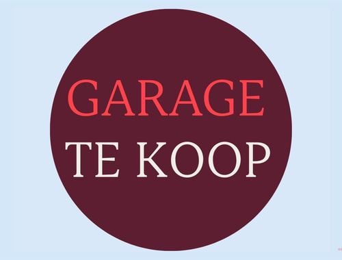                                         Garage à vendre à Gistel, € 29.900
