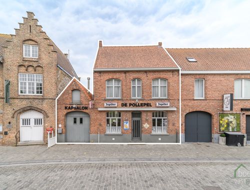                                         Bien commercial avec habitation à vendre à Reninge, € 370.000

