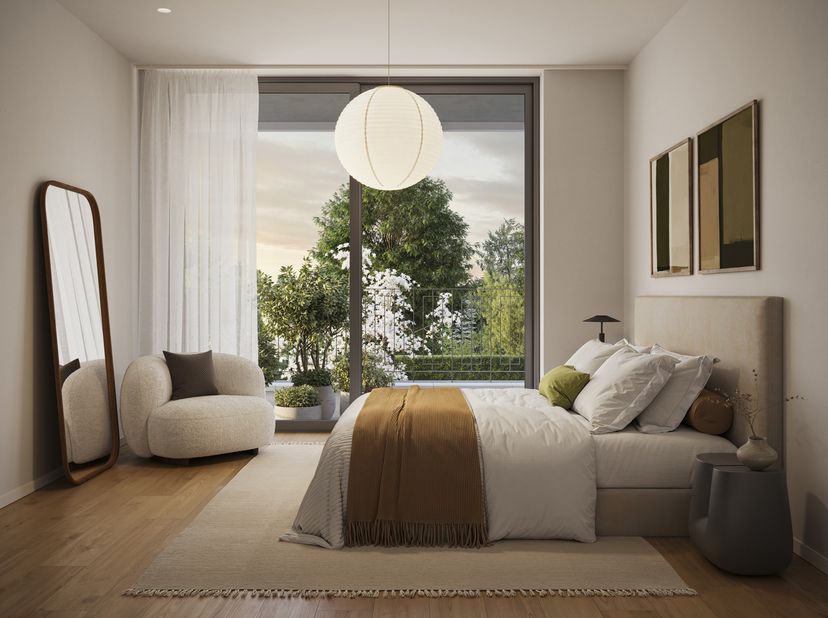 Deze exclusieve nieuwbouwresidentie omvat vier luxueuze appartementen en vormt een verfijnde toevoeging aan het karaktervolle straatbeeld van de Markg