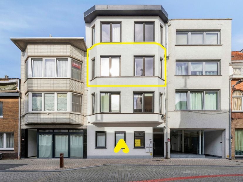Ontdek dit mooi afgewerkte en stijlvolle appartement, gelegen in een kleinschalige residentie in het hart van De Panne, vlakbij de Markt en op wandela