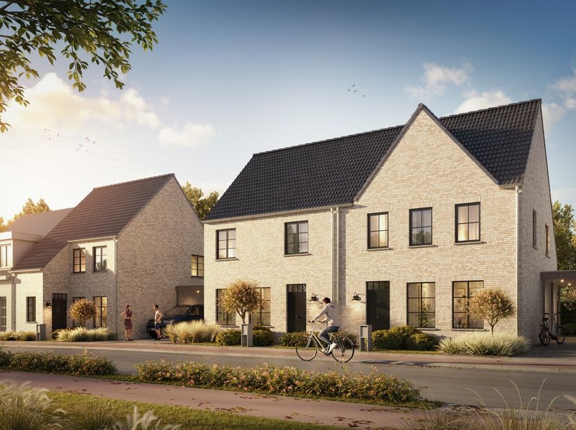 Hectaar realiseert vijf energiezuinige en praktisch ingerichte nieuwbouwwoningen op de scheiding van de Hoekstraat en de Ossegemstraat te Meise.<br />