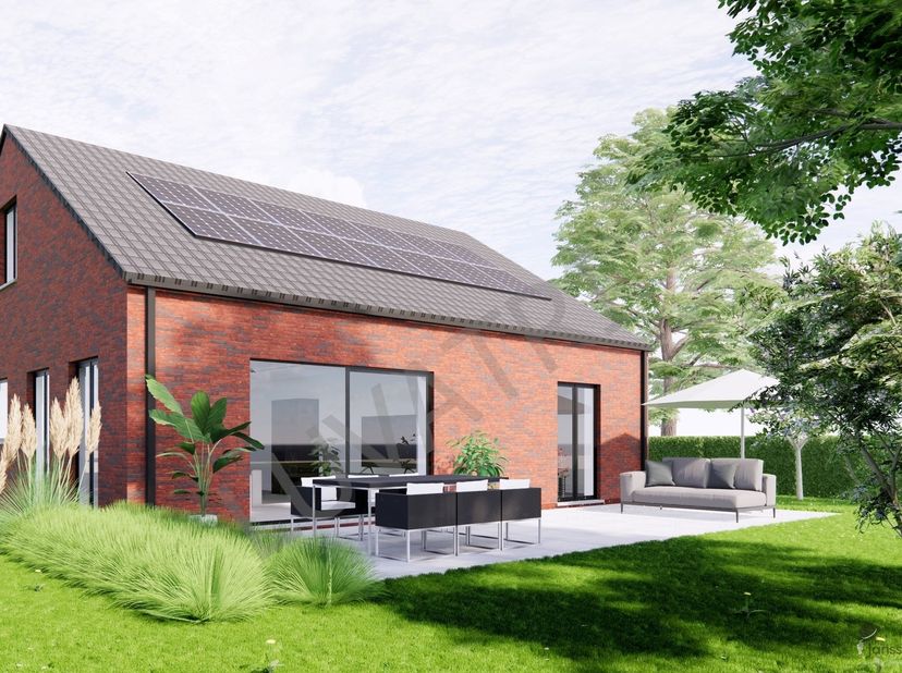Moderne nieuwbouwwoning in Aarschot<br />
Bent u op zoek naar een energiezuinige woning die u volledig naar uw eigen smaak kunt afwerken? Dan is deze