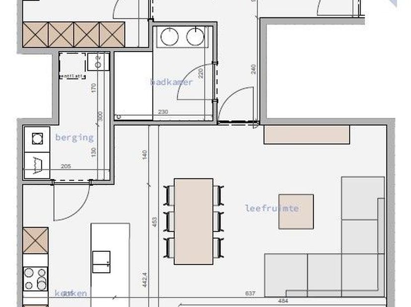 Residentie De Koster<br />
In het centrum van Zedelgem bouwen we binnenkort Residentie De Koster met 7 entiteiten.<br />
Het gebouw zal bestaan uit ee