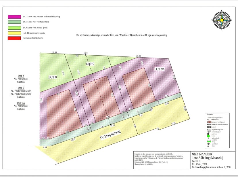TE KOOP: 3 BOUWGRONDEN VOOR OPEN BEBOUWING IN WURFELD (MAASEIK)<br />
In de rustige en geliefde woonwijk Wurfelder Bosschen (Maaseik) bevinden zich dr