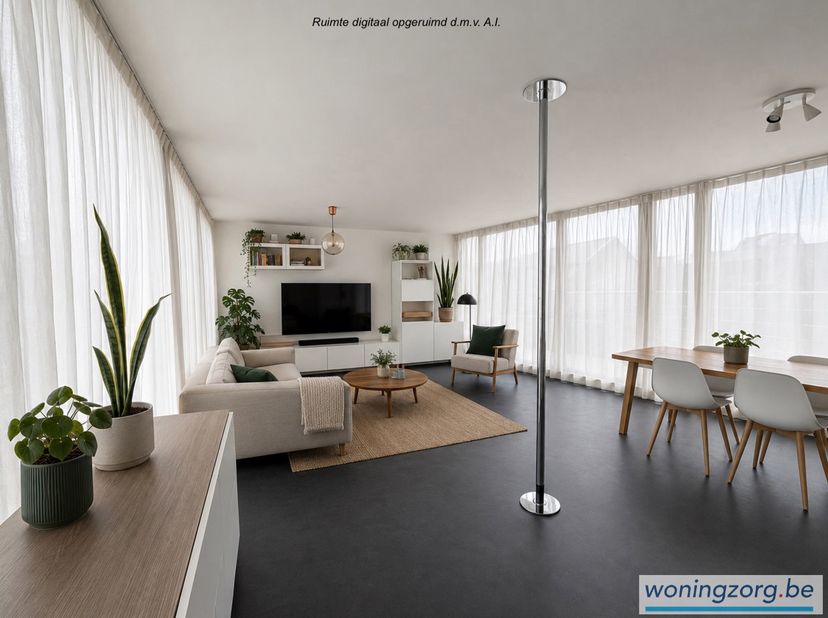 Dit gezellige dakappartement is gelegen in een rustige zijstraat van de Veemarkt en ligt daarmee zeer centraal in Mechelen. Op een aantal minuutjes wa