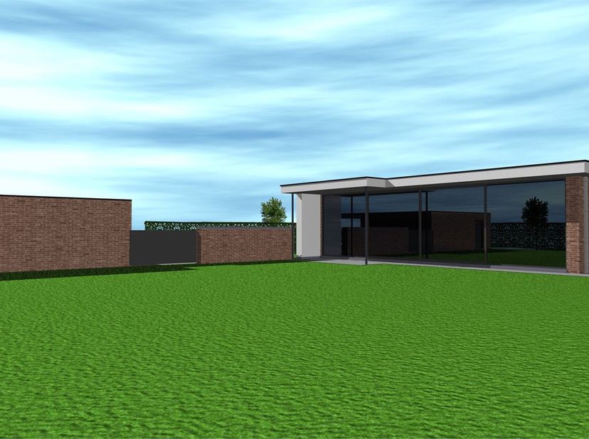 Waardamme, in het centrum van de gemeente<br />
<br />
NIEUW TE BOUWEN VILLA IN EEN MODERNE BOUWSTIJL<br />
4 a 5 SLAAPKAMERS Living van 80m²<br />
Go