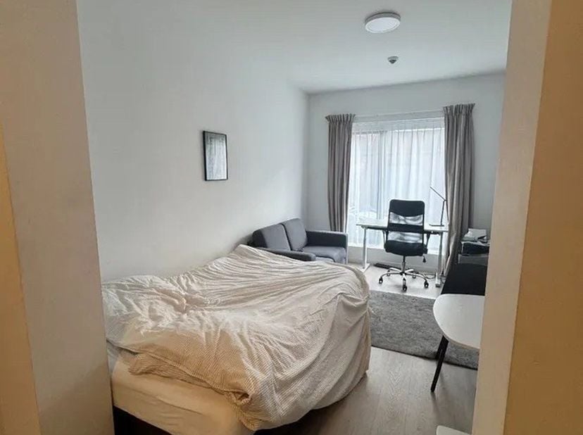 Deze prachtige bemeubelde studio is gelegen in de bruisende stad Leuven. De residentie FRAUKE is een rustig en modern gebouw, ideaal gelegen dicht bij