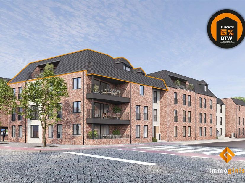PENTHOUSE van 132 m² met drie slaapkamers, voorzien van een zuidgericht terras van 14 m². Gelegen op wandelafstand van het bos!<br />
<br />
Indelin