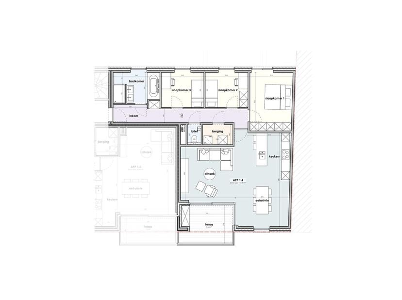 Appartement à vendre
                    à 8850 Ardooie