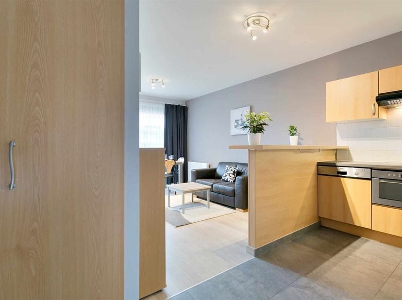 Gemeubileerd studio-appartement in Evere.<br />
Ideaal als investering, pied à terre of eerste aankoop, dit gemeubileerde studio-appartement van 42 m²