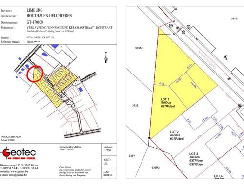                                         Terrain à bâtir à vendre à Houthalen, € 134.000
