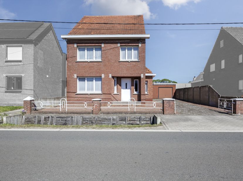 WONING MET 3 SLAAPKAMERS EN RUIME TUIN -<br />
Woning gelegen te Lille: sectie D, nr. 0127HP0000 en 0127GP0000 met een bewoonbare oppervlakte van 143