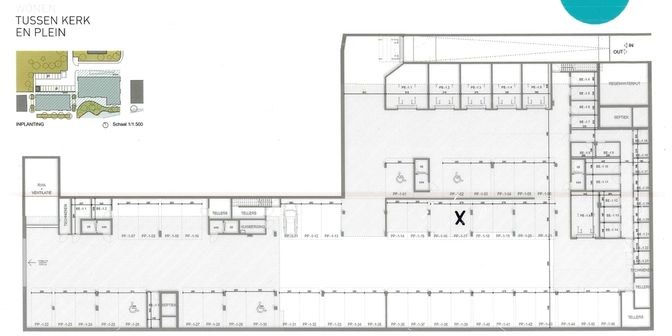 Garage te koop in Parkeerplaats in de parkeergarage De Wisselaar 1.17, 9820 Merelbeke