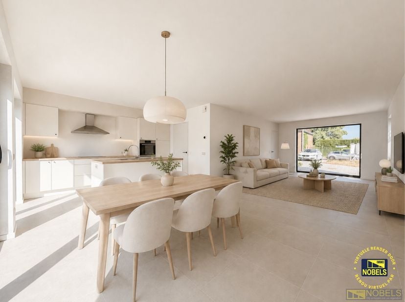 !MOGELIJKHEID TOT 6% BTW I.P.V. 21%!<br />
<br />
LANDELIJKE HALFOPEN NIEUWBOUWWONING met GROTE TUIN, CARPORT en ENERGIEZUINIGE AFWERKING. In het RUST