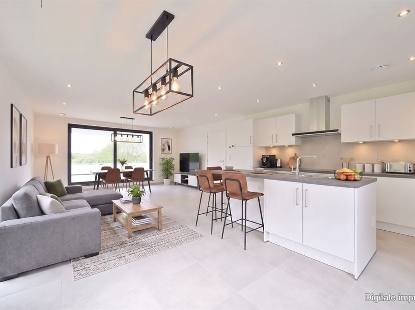 Ontdek dit prachtig afgewerkt nieuwbouwappartement, ideaal gelegen in het charmante Wezemaal. Deze energiezuinige appartement combineert hedendaags wo