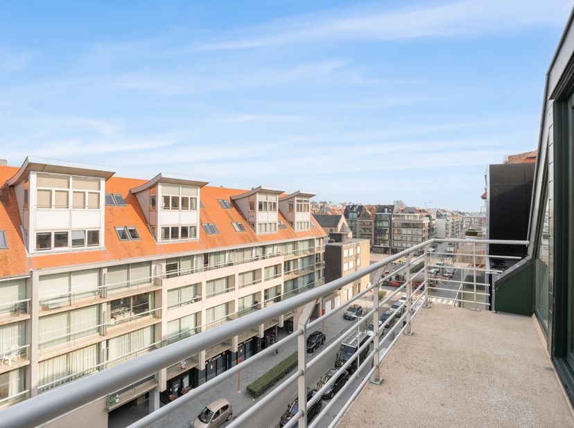 Te koop: zeer ruim appartement in de Vlaanderenstraat, centraal gelegen in het hart van Nieuwpoort, op korte afstand van winkels, horeca en openbaar v