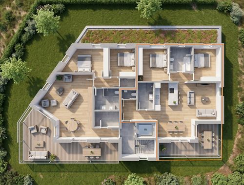                                         Penthouse à vendre à Genk, € 370.000

