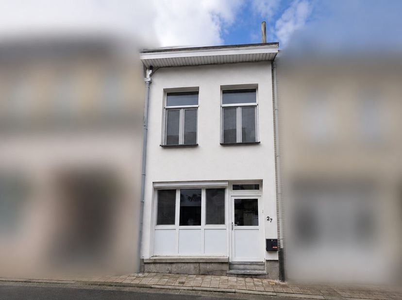 Instapklare energiezuinige rijwoning in het centrum van Wetteren, omvattende o.a. op het GELIJKVLOERS:<br />
<br />
	Inkomhal<br />
	Lichtrijke leefru