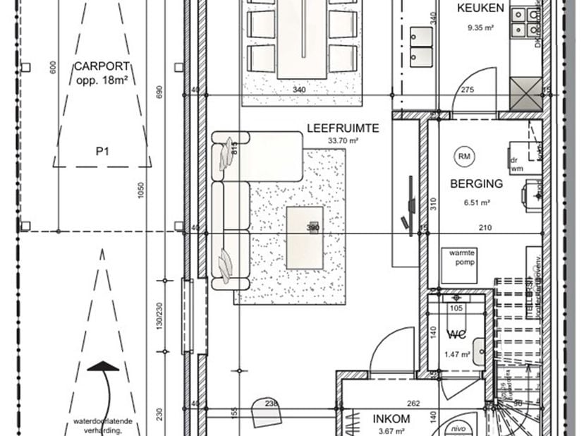 Deze energiezuinige halfopen nieuwbouwwoning in het rustige en aangename Wetteren Overbeke, is ideaal gelegen. Dankzij de vlotte verbinding ben je bov