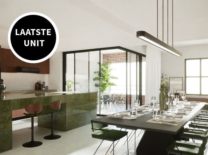 PREVIEW: Pakhuys 48 – Luxe wonen aan de Dijle: een unieke ervaring in hartje Mechelen<br />
<br />
Welkom in Pakhuys 48, een luxueus gelijkvloers ap
