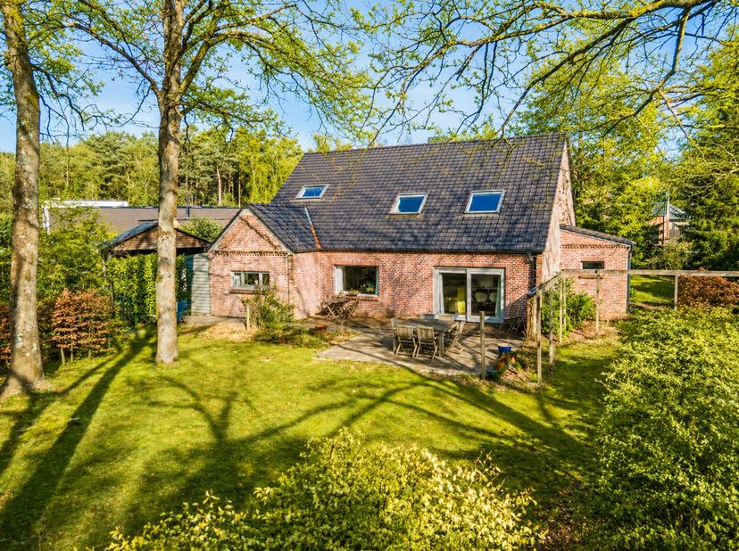 Op het einde van een doodlopende straat, grenzend aan het natuurgebied La Garenne, bevindt zich deze ruime en lichtrijke woning.<br />
Met een bewoonb