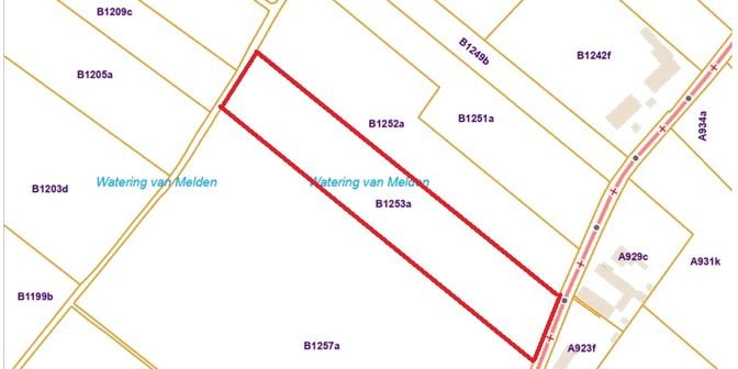 Grond te koop in Neerhofstraat ., 9690 Berchem