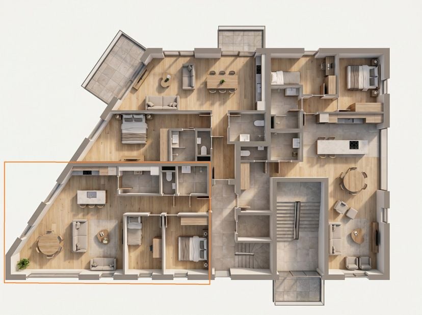 Appartement te koop
                    in 3600 Genk