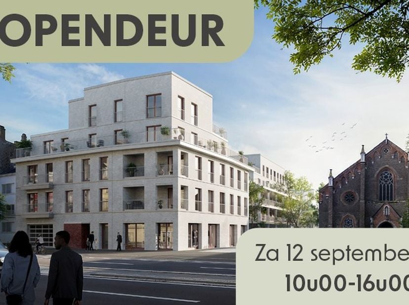 OPENDEUR 12 SEPT VAN 10u tot 16u.&amp;nbsp;<br />
Dit mooi 1 slaapkamer appartement maakt deel uit van het project StrooPoort en is gelegen aan de Paterst