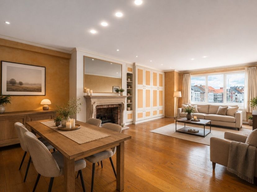 Prachtig appartement te koop in hartje Eeklo met zicht op de Markt Op een toplocatie in het centrum van Eeklo bevindt zich dit ruim en appartement op