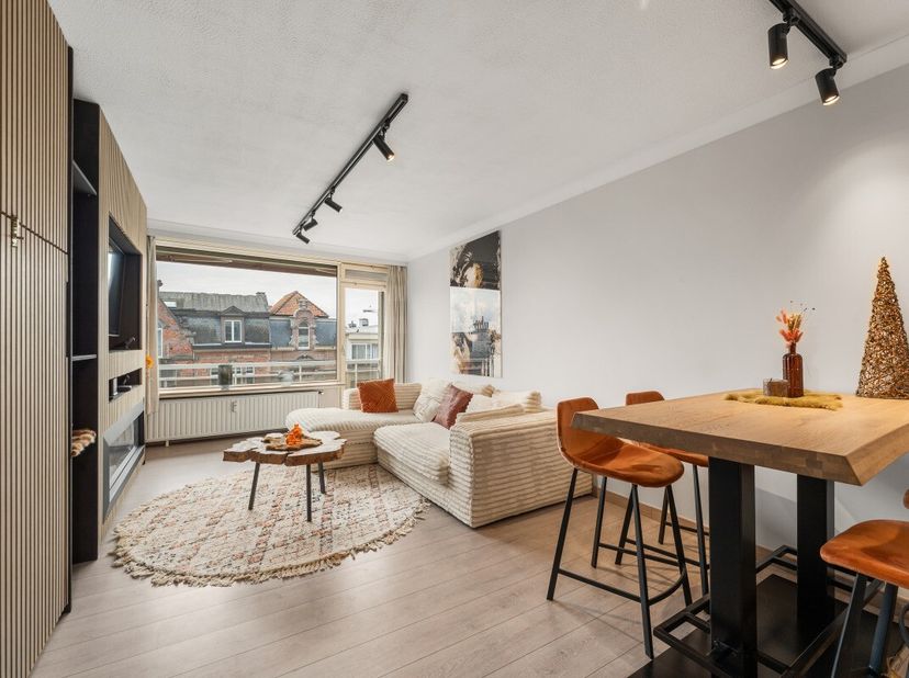 Blankenberge: Appartement 1 chambre prêt à emménager avec terrasse ensoleillée à vendre à larrière de la digue! Au 4 étage de la résidence Â Astoria Â