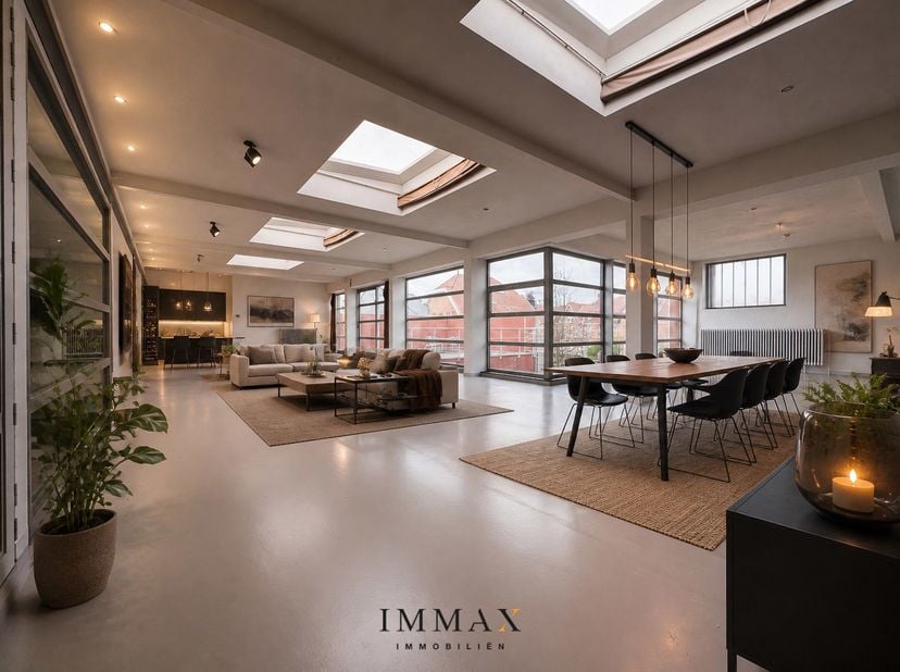 Exclusieve woonloft met open karakter en zonnig terras strategisch gelegen nabij invalswegen, Expresweg en het centrum van Brugge!<br />
Residentie La