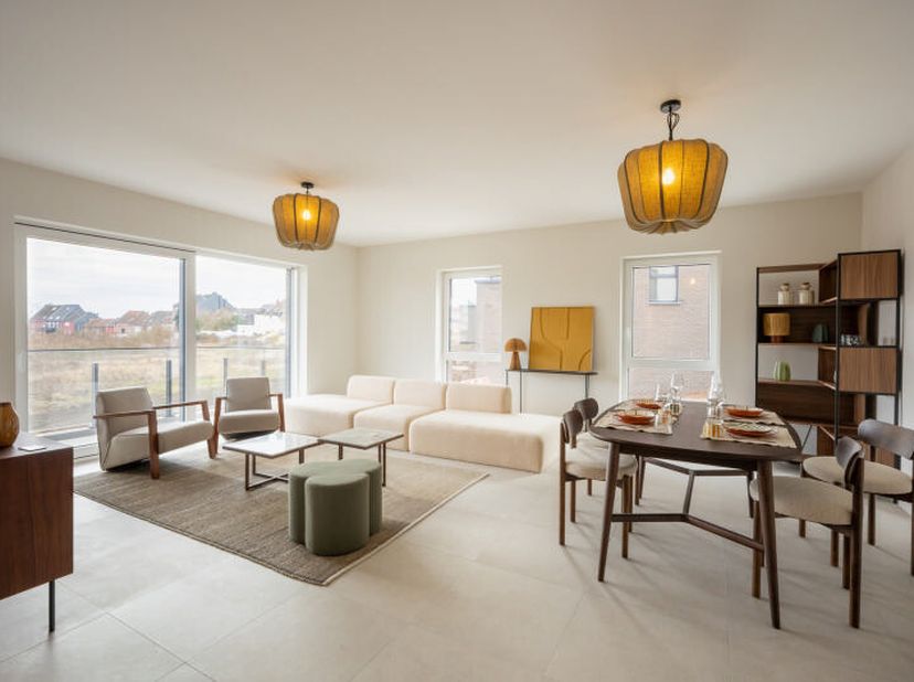 Situé dans la Résidence Privilégia érigée à proximité de l'hôpital du MontLégia, cet APPARTEMENT 3CH (+/- 101 m² d'après plans) est situé au 1er étage