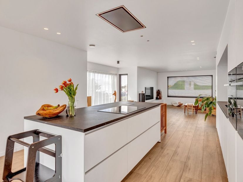 Ontdek deze alleenstaande, solide woning met naastliggende weide, gelegen op een perceel van 19a 37ca, die in 2024 grondig werd gerenoveerd. Dankzij d