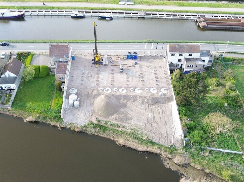 Ontdek project "Vaertzicht", een kleinschalig en kwalitatief woonproject bestaande uit moderne woningen, gelegen langs de Brugsevaart 32 te Nieuwpoort