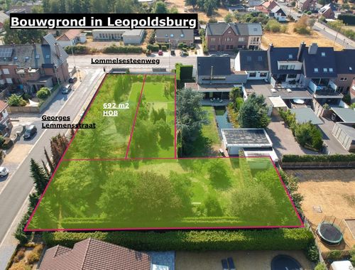                                        Bouwgrond te koop in Leopoldsburg, € 134.000
