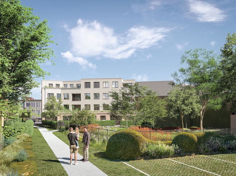 Residentie 't Stadshof combineert het beste van twee werelden: stijlvol wonen in het centrum van Lokeren én de rust van groen binnen handbereik. De 18