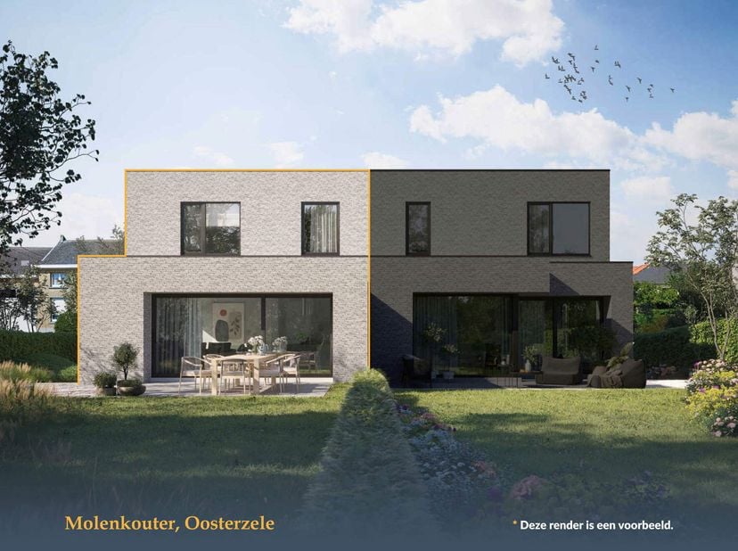 In het landelijke Oosterzele, aan de Geraardsbergse Steenweg, realiseert Unicas een kleinschalig nieuwbouwproject met oog voor hedendaags comfort en d