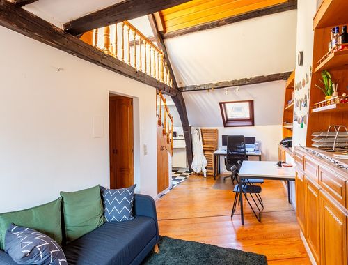                                         Duplex te huur in Antwerpen, € 755
