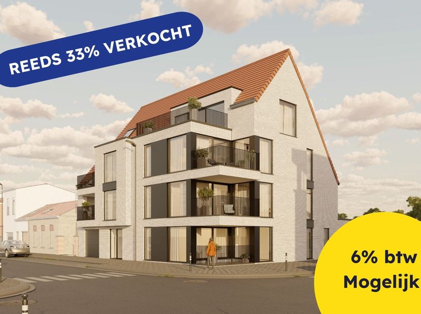 Appartement te koop
                    in 8460 Oudenburg