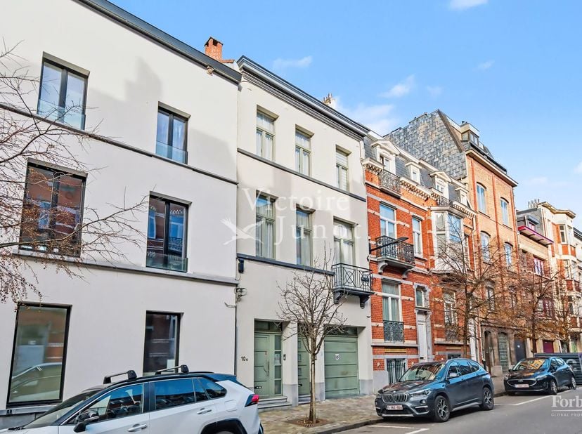 Dit prachtige huis is ideaal gelegen op een steenworp van het Flageyplein en de Étangs d'Elsene. Het ligt op een uitzonderlijke locatie in het hart va