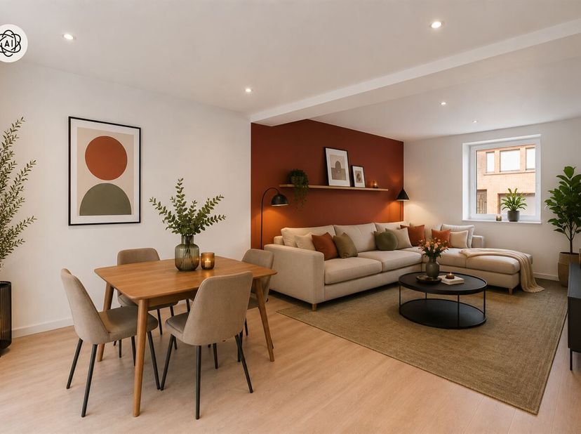 Bienvenue dans cette magnifique maison entièrement rénovée, située au coeur de Renaix ! Cette charmante demeure allie le meilleur du charme d'antan au