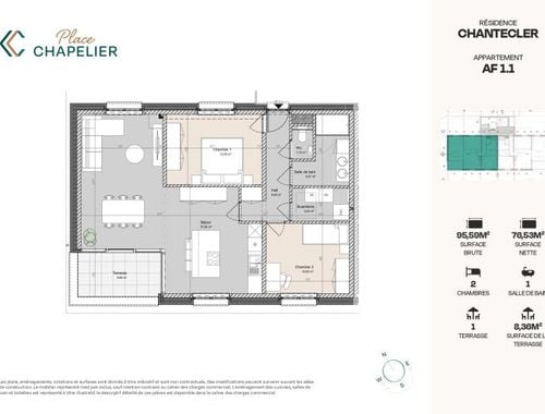                                         Appartement te koop in Herve, € 295.000
