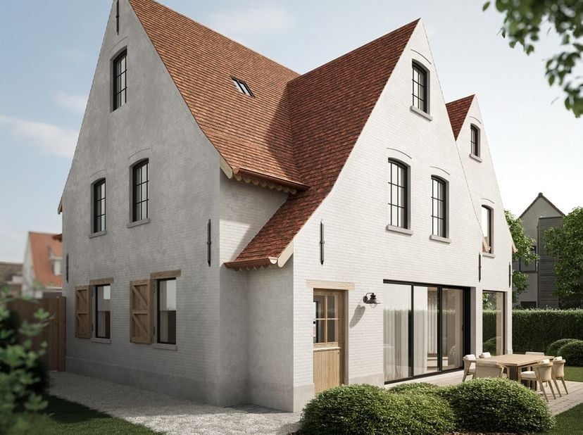 Uitzonderlijke nieuwbouwvilla met zuidwestgerichte tuin, gelegen op een toplocatie in Knokke nabij het Park 58, het Zegemeer, het Albertstrand en het