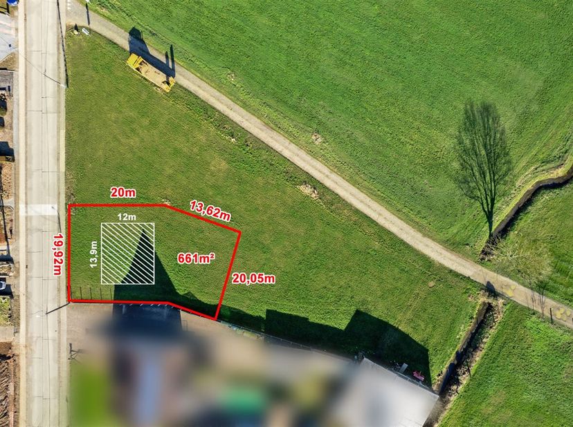 661 m² bouwgrond voor open bebouwing in een goedgekeurde verkaveling in Aarschot. Dit perceel biedt een helder bouwkader zonder bouwverplichting, zoda
