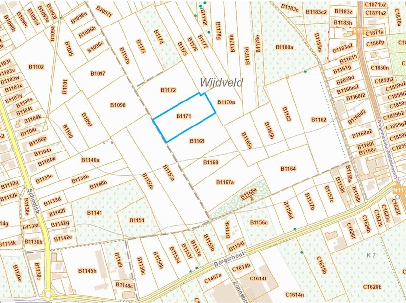 Te koop, landbouwgrond van 5.000m² gelegen  te Meerhout.<br />
<br />
<br />
Gekend volgens kadaster als Wijdveld<br />
<br />
Toegankelijk via e